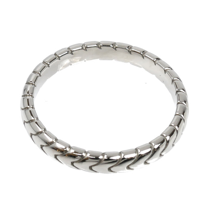 BVLGARI ブルガリ Pt950プラチナ スピガ リング・指輪 12号 52 4.2g レディース【中古】【美品】