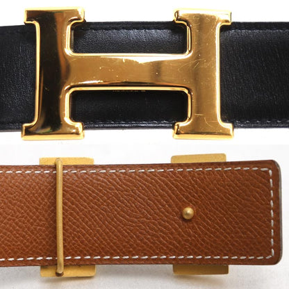 HERMES エルメス Hベルト ベルト ブラック 
65 ○Z刻印 レディース【中古】