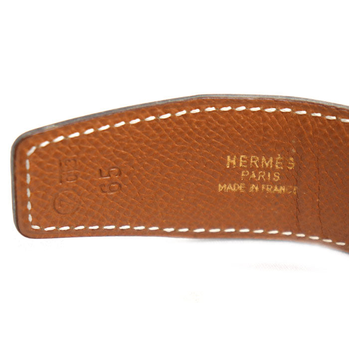 HERMES エルメス Hベルト ベルト ブラック 
65 ○Z刻印 レディース【中古】