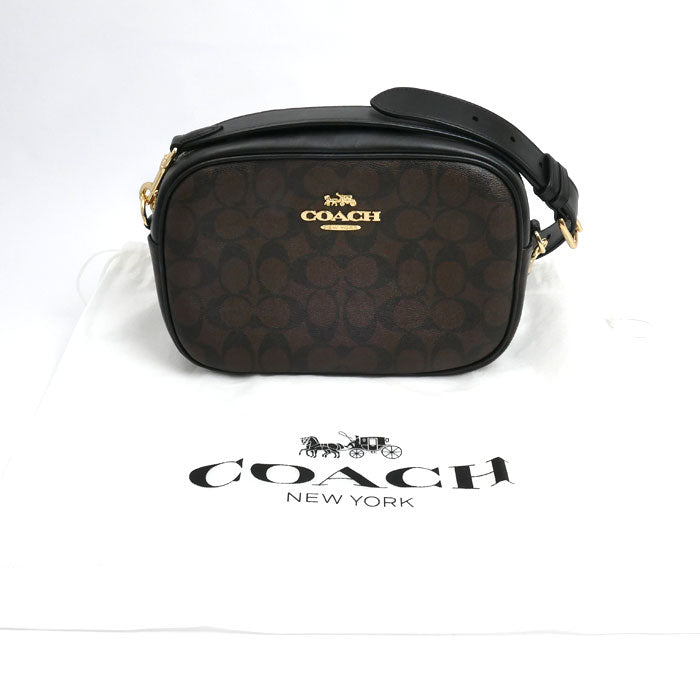 COACH コーチ ジェイミー カメラ バッグ ショルダーバッグ ブラウン/ブラック CA547 IMAA8 アウトレット ユニセックス【中古】【美品】