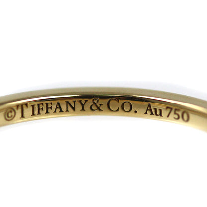 TIFFANY&Co. ティファニー K18YG イエローゴールド Tトゥルー バンド リング・指輪 9号 1.8g レディース【中古】
