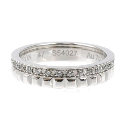 Boucheron ブシュロン K18WG ホワイトゴールド キャトル ラディアント クルドパリ リング・指輪 JAL00281 ダイヤモンド 7号 47 3.6g レディース【中古】【美品】