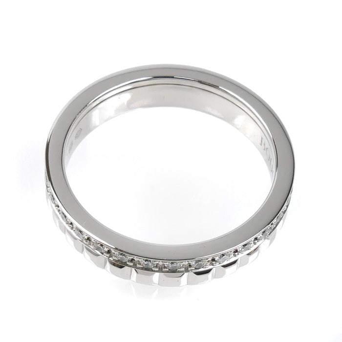 Boucheron ブシュロン K18WG ホワイトゴールド キャトル ラディアント クルドパリ リング・指輪 JAL00281 ダイヤモンド 7号 47 3.6g レディース【中古】【美品】