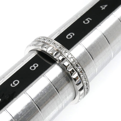 Boucheron ブシュロン K18WG ホワイトゴールド キャトル ラディアント クルドパリ リング・指輪 JAL00281 ダイヤモンド 7号 47 3.6g レディース【中古】【美品】