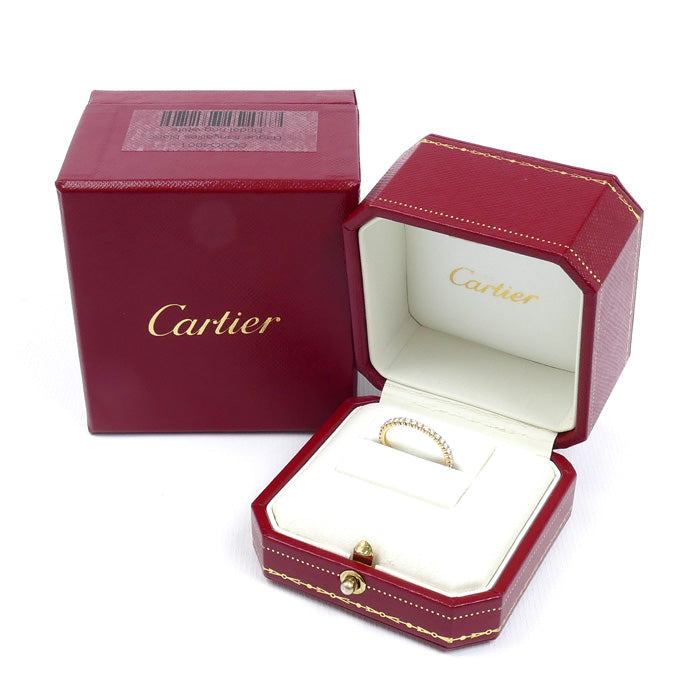 CARTIER カルティエ K18YG イエローゴールド エタンセル ドゥ カルティエ リング・指輪 B4086350 ダイヤモンド 10号 50 1.7g レディース【中古】【美品】