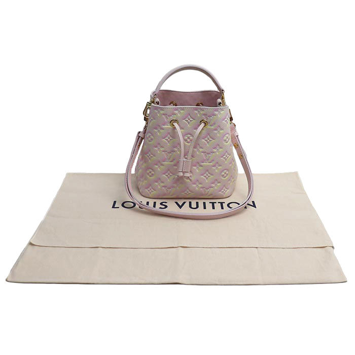 LOUIS VUITTON ルイ・ヴィトン ネオノエBB　サマースターダスト 2Wayショルダーバッグ ピンク M46174 IC レディース【中古】