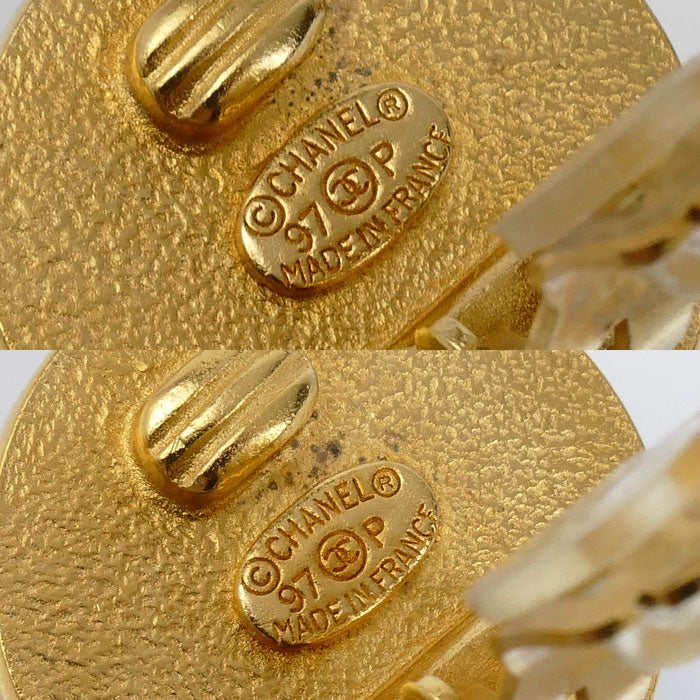 CHANEL シャネル GP ココマーク イヤリング A04210 14.1g レディース【中古】