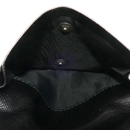PRADA プラダ 二つ折り財布 ブラック M204 レディース【中古】