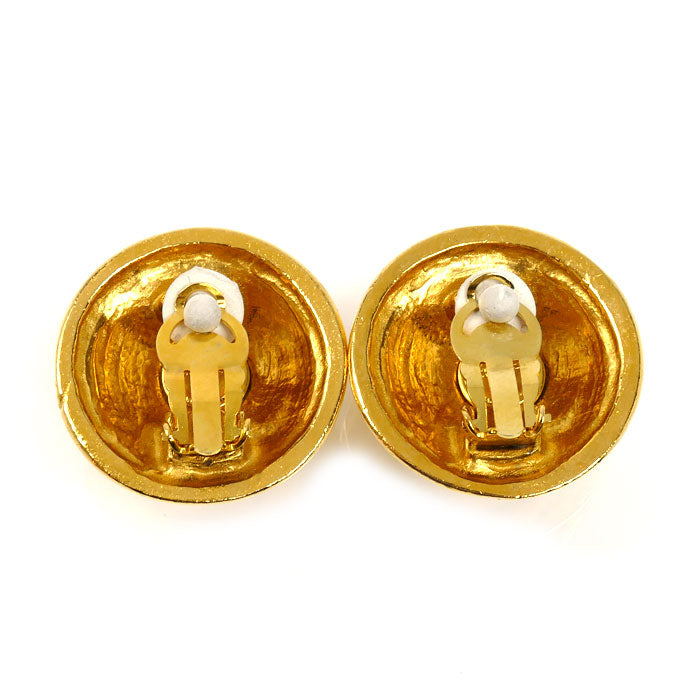 CHANEL シャネル GP ココマーク イヤリング 34.3g ヴィンテージ レディース【中古】