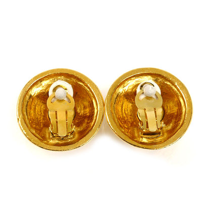 CHANEL シャネル GP ココマーク イヤリング 34.3g ヴィンテージ レディース【中古】