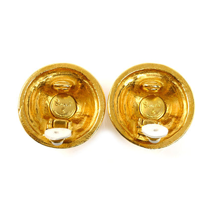 CHANEL シャネル GP ココマーク イヤリング 34.3g ヴィンテージ レディース【中古】