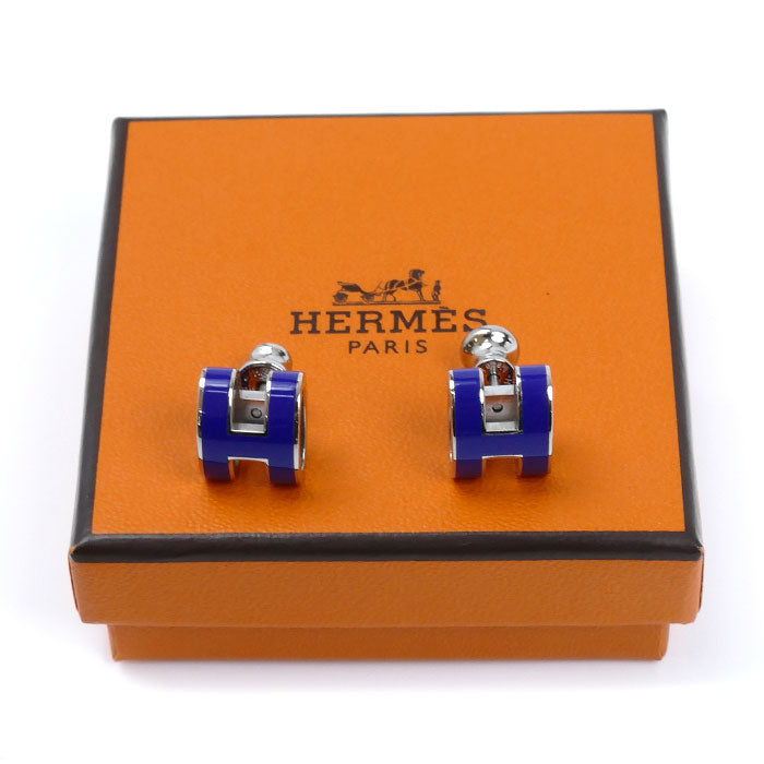 HERMES エルメス メタル ミニ ポップアッシュ ピアス 5.2g レディース【中古】