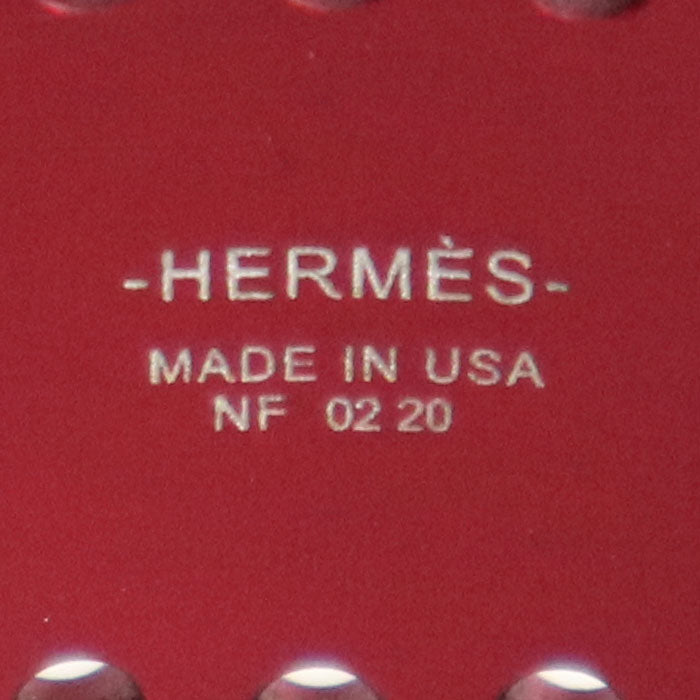 HERMES エルメス アルミ エブリン カフ バングル 33.9g レディース【中古】