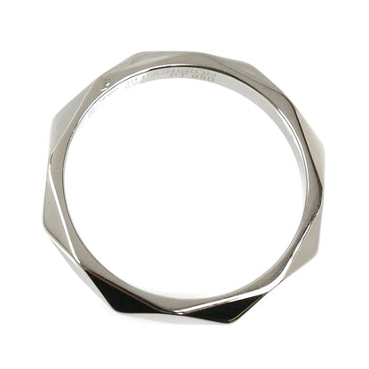 Boucheron ブシュロン Pt950プラチナ ファセット リング ミディアム リング・指輪 JAL00014 16.5号 57 5.1g レディース【中古】【美品】