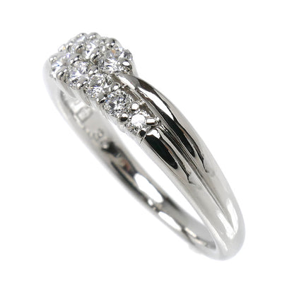 ROYAL ASSCHER ロイヤル・アッシャー Pt900プラチナ リング・指輪 ダイヤモンド0.35ct 11号 5.4g レディース【中古】【美品】
