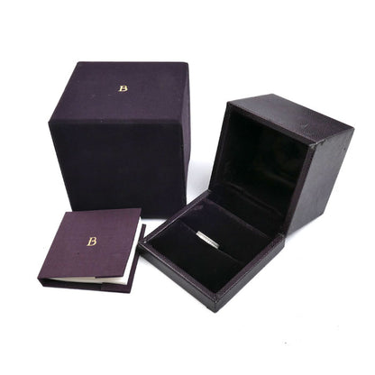 Boucheron ブシュロン K18WG ホワイトゴールド キャトル ラディアント ハーフ フルパヴェ リング・指輪 JAL00226 ダイヤモンド 11号 51 3.3g レディース【中古】【美品】