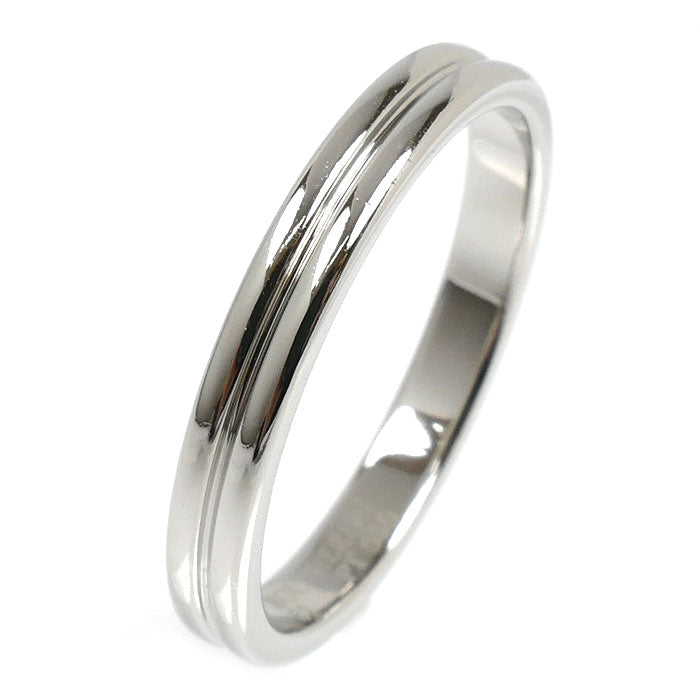 Boucheron ブシュロン Pt950プラチナ ゴドロン リング・指輪 JAL00113 20号 61 5.8g ユニセックス【中古】【美品】
