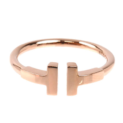 TIFFANY&Co. ティファニー K18PG ピンクゴールド Tワイヤー リング・指輪 60147392 10号 2.9g レディース【中古】【美品】