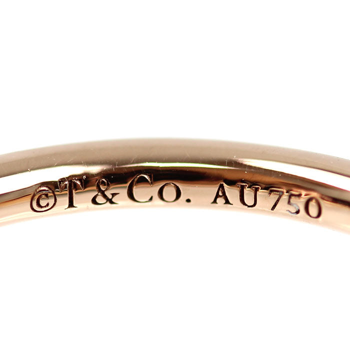 TIFFANY&Co. ティファニー K18PG ピンクゴールド Tワイヤー リング・指輪 60147392 10号 2.9g レディース【中古】【美品】