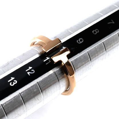 TIFFANY&Co. ティファニー K18PG ピンクゴールド Tワイヤー リング・指輪 60147392 10号 2.9g レディース【中古】【美品】