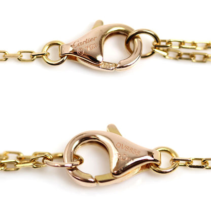 CARTIER カルティエ K18PG ピンクゴールド ダムール SM ネックレス B7215700 ダイヤモンド 2.8g 41cm レディース【中古】