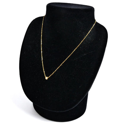 CARTIER カルティエ K18PG ピンクゴールド ダムール SM ネックレス B7215700 ダイヤモンド 2.8g 41cm レディース【中古】