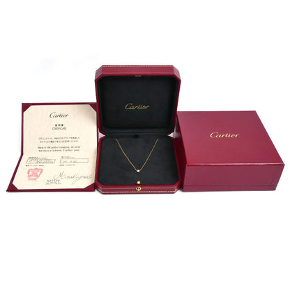 CARTIER カルティエ K18PG ピンクゴールド ダムール SM ネックレス B7215700 ダイヤモンド 2.8g 41cm レディース【中古】