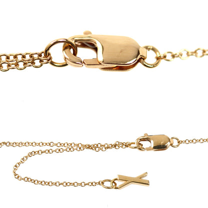 TIFFANY&Co. ティファニー K18PG ピンクゴールド アトラス X クローズド ネックレス 5.9g 41/46cm レディース【中古】