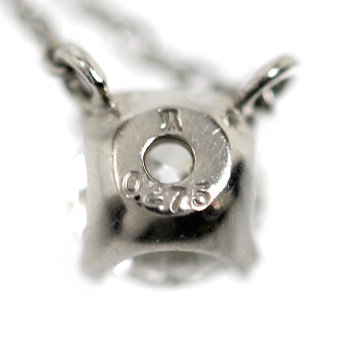 Vendome Aoyama ヴァンドーム青山 Pt900プラチナ Pt850プラチナ キャトル ネックレス APVN161343DI ダイヤモンド0.275ct 1.9g ～43cm フリーチェーン レディース【中古】【美品】