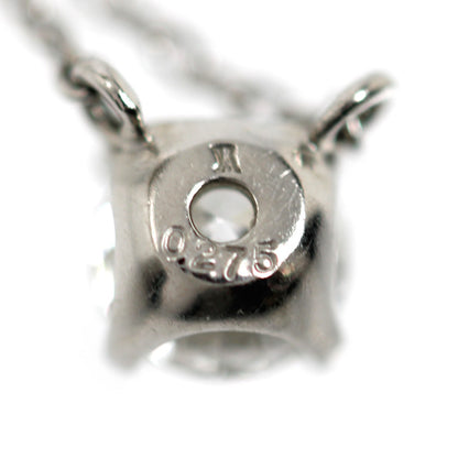 Vendome Aoyama ヴァンドーム青山 Pt900プラチナ Pt850プラチナ キャトル ネックレス APVN161343DI ダイヤモンド0.275ct 1.9g ～43cm フリーチェーン レディース【中古】【美品】