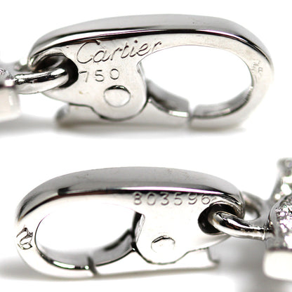 CARTIER カルティエ K18WG ホワイトゴールド 2C チャーム ペンダントトップ ダイヤモンド 2.3g レディース【中古】【美品】
