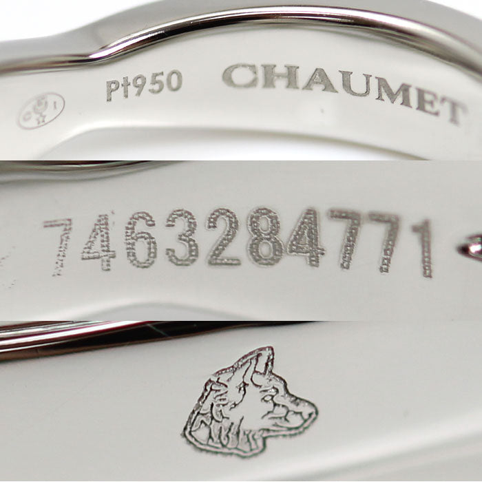 Chaumet ショーメ Pt950プラチナ ジョゼフィーヌ アムール デグレット リング・指輪 J84089 ダイヤモンド0.50ct 8号 5.8g レディース【中古】【美品】