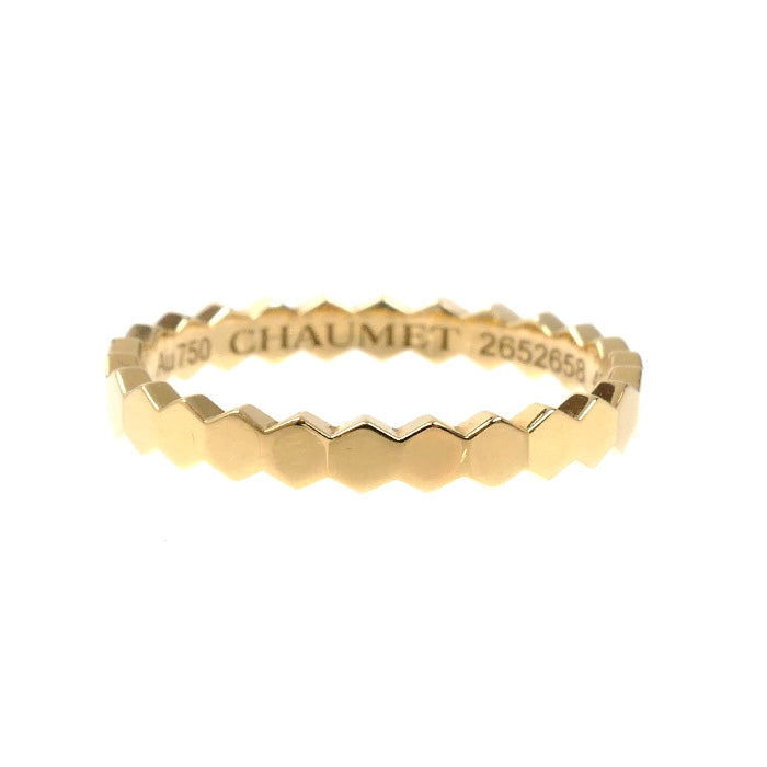 Chaumet ショーメ K18YG イエローゴールド ビーマイラブ リング・指輪 081885 9号 49 1.8g レディース【中古】【美品】
