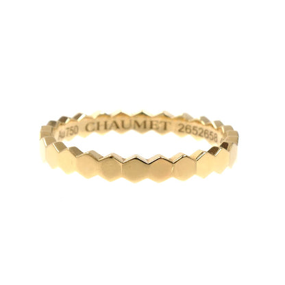 Chaumet ショーメ K18YG イエローゴールド ビーマイラブ リング・指輪 081885 9号 49 1.8g レディース【中古】【美品】