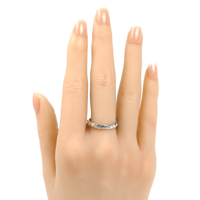 CHANEL シャネル Pt950プラチナ ココクラッシュ リング・指輪 J11117 15号 56 4.8g レディース【中古】【美品】