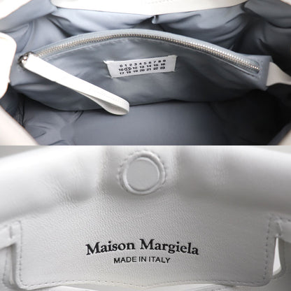 Maison Margiela グラム スラムクラシック ミディアム 2Wayショルダーバッグ ホワイト SB1WG0034 P4300 T1003 レディース【中古】【美品】