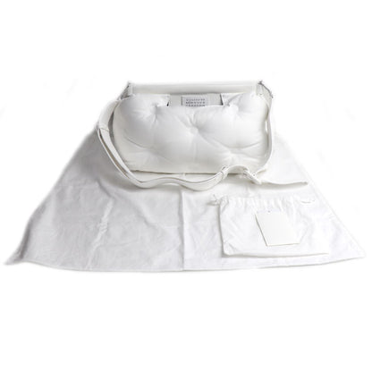 Maison Margiela グラム スラムクラシック ミディアム 2Wayショルダーバッグ ホワイト SB1WG0034 P4300 T1003 レディース【中古】【美品】