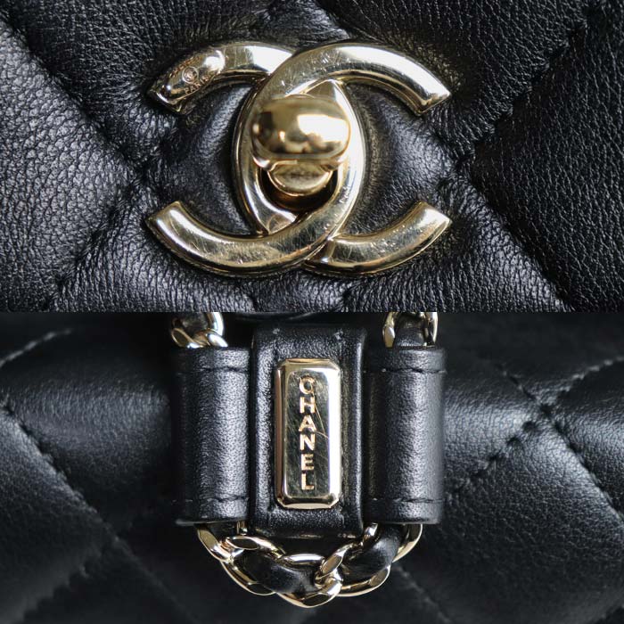 CHANEL シャネル マトラッセ リュック・デイパック ブラック AS2908 B09750 レディース【中古】【美品】
