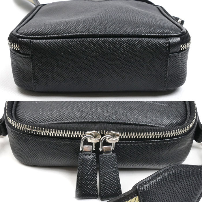 PRADA プラダ ショルダーバッグ ブラック 2VH154_2FAD_F0002 メンズ【中古】