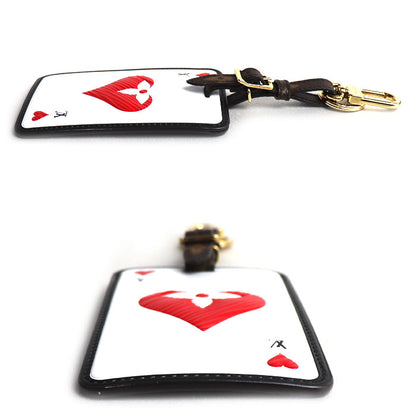 LOUIS VUITTON ルイ・ヴィトン バッグチャーム ビジュー サック タグ・ゲーム・オン カード キーホルダー MP2912 CX1220 レディース【中古】【美品】