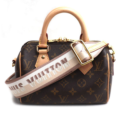 LOUIS VUITTON ルイ・ヴィトン スピーディ･バンドリエール 20 2Wayショルダーバッグ モノグラム ブラウン M46222 IC レディース【中古】【美品】