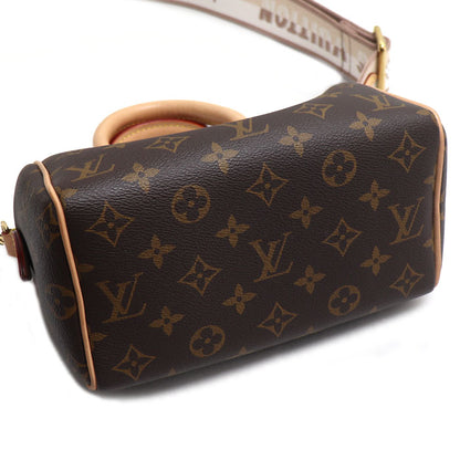 LOUIS VUITTON ルイ・ヴィトン スピーディ･バンドリエール 20 2Wayショルダーバッグ モノグラム ブラウン M46222 IC レディース【中古】【美品】