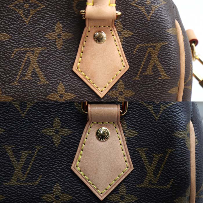LOUIS VUITTON ルイ・ヴィトン スピーディ･バンドリエール 20 2Wayショルダーバッグ モノグラム ブラウン M46222 IC レディース【中古】【美品】