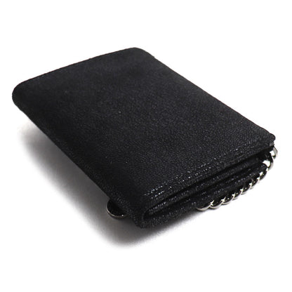 Stella McCartney ステラマッカートニー ファラベラ 二つ折り財布 ブラック 391836 W9132 1000 レディース【中古】【美品】
