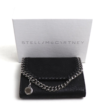 Stella McCartney ステラマッカートニー ファラベラ 二つ折り財布 ブラック 391836 W9132 1000 レディース【中古】【美品】