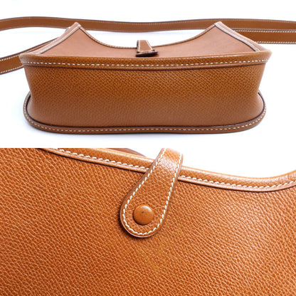 HERMES エルメス エヴリンTPM エプソン ショルダーバッグ ブラウン □H刻印（2004） レディース【中古】