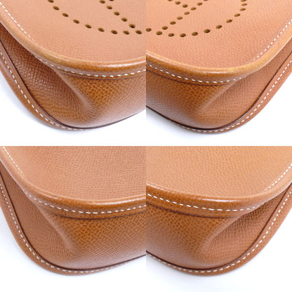 HERMES エルメス エヴリンTPM エプソン ショルダーバッグ ブラウン □H刻印（2004） レディース【中古】