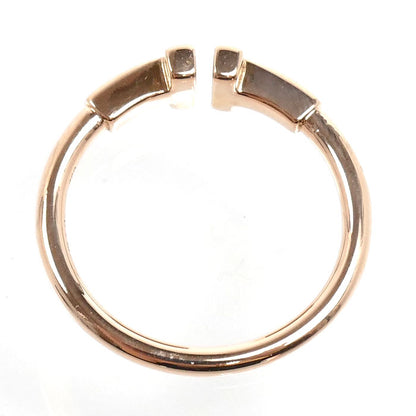 TIFFANY&Co. ティファニー K18PG ピンクゴールド Tワイヤー リング・指輪 60147393 13号 3.5g レディース【中古】【美品】