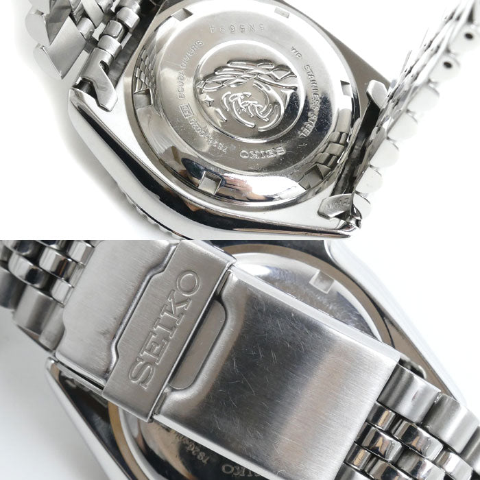 SEIKO セイコー ブラックボーイ ダイバーズ 腕時計 自動巻き SKX007K2/7S26-0020 海外モデル メンズ【中古】