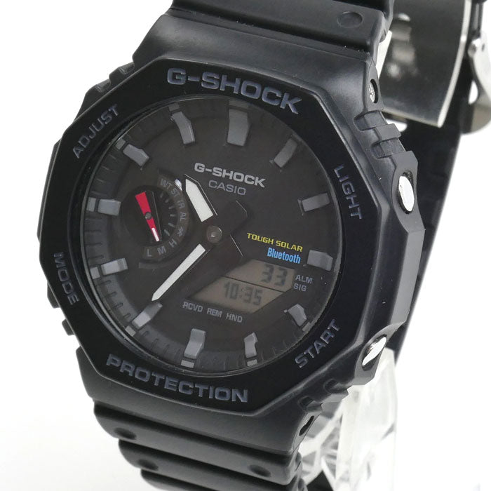 CASIO カシオ G-SHOCK 2100シリーズ 腕時計 ソーラー GA-B2100-1AJF メンズ【中古】